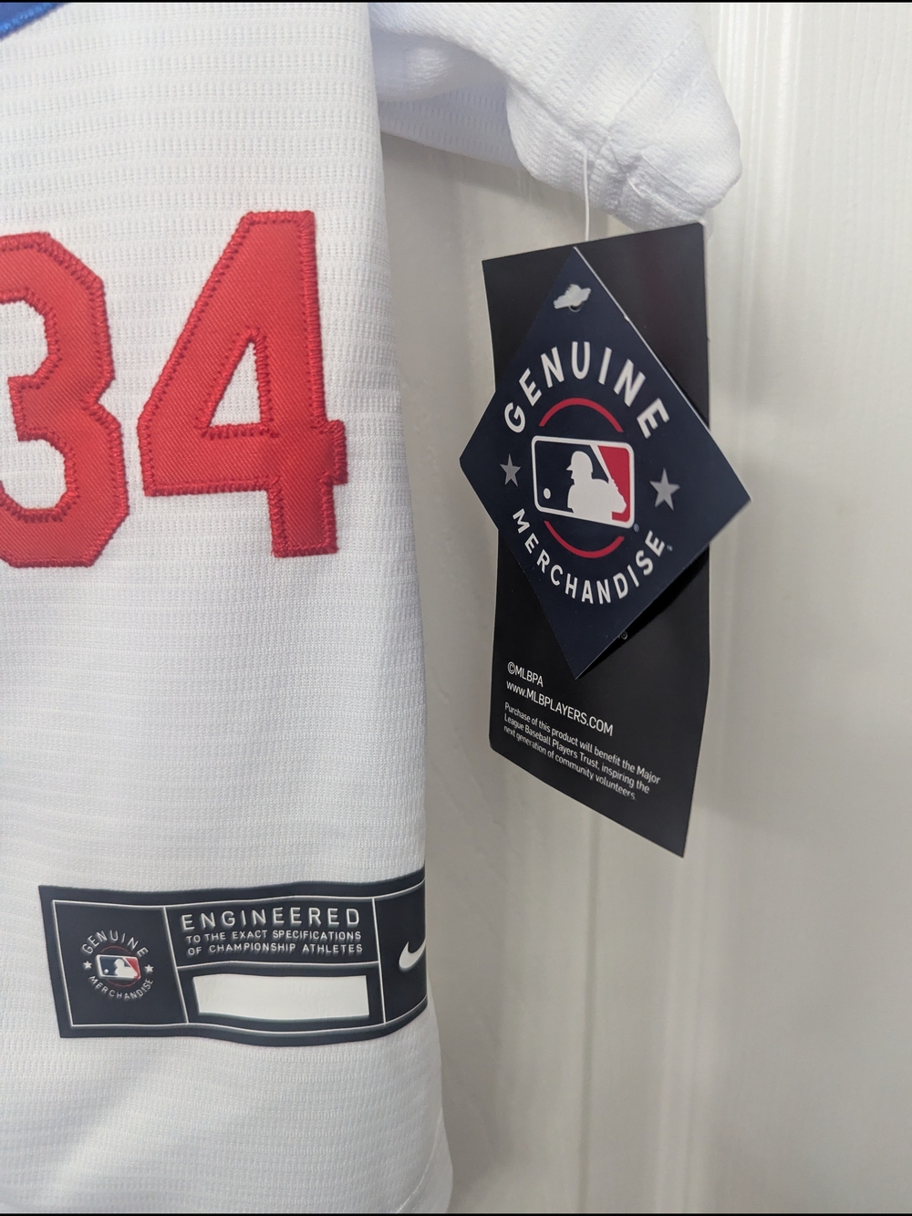 Dodgers 4T / 5T Valenzuela Jersey - Picture 5 of 5